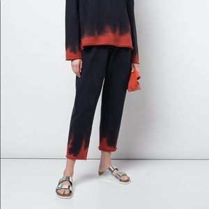 Raquel Allegra Dip Dye Navy Pants